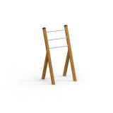 Training rack wooden ladder
