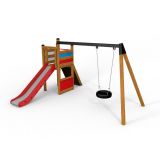 Single Swing with Tower single slide