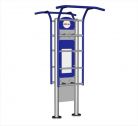 Render isometric view of Double Ladder with Pylon