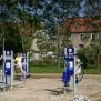 Real picture of Double Cross Trainer with Pylon