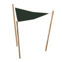 Sun Shade Triangle 3x3x3  Palisade ( Pine)