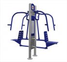 Render isometric view of Double Chest Press with P