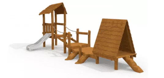 wooden playground