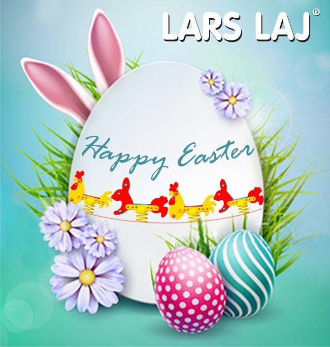 Lars Laj wishes you Happy Easter Lars Laj wishes you Happy Easter