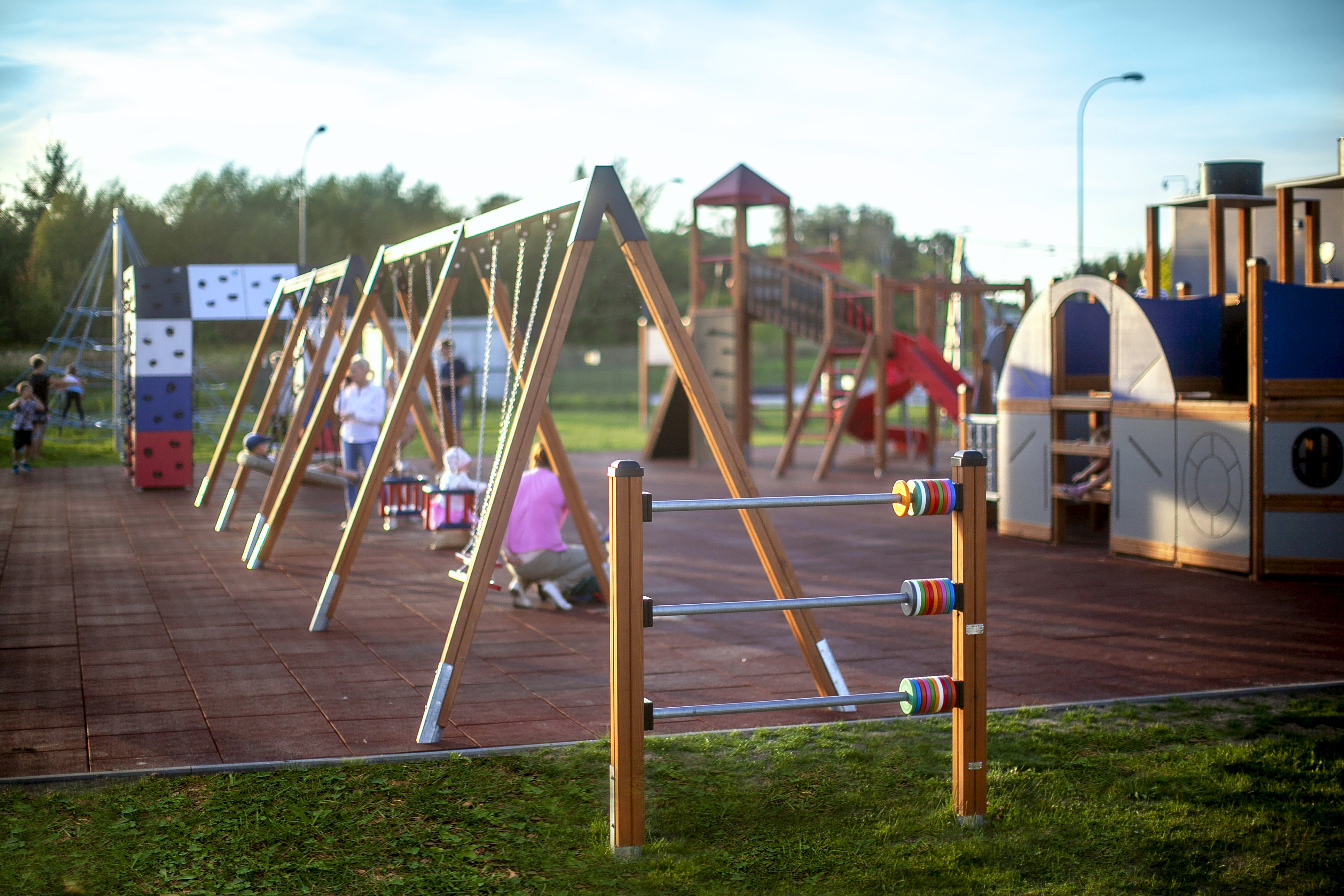 Lars Laj Playground in Gliwice, Poland