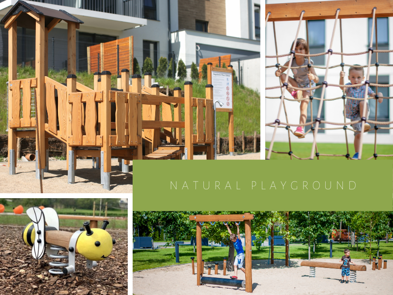 natural playground for residential area