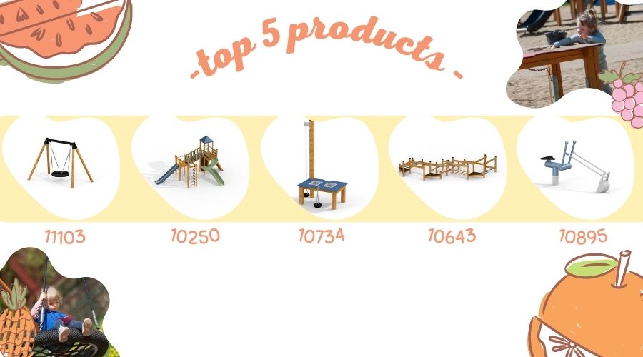 nasze top 5 produktów na place zabaw