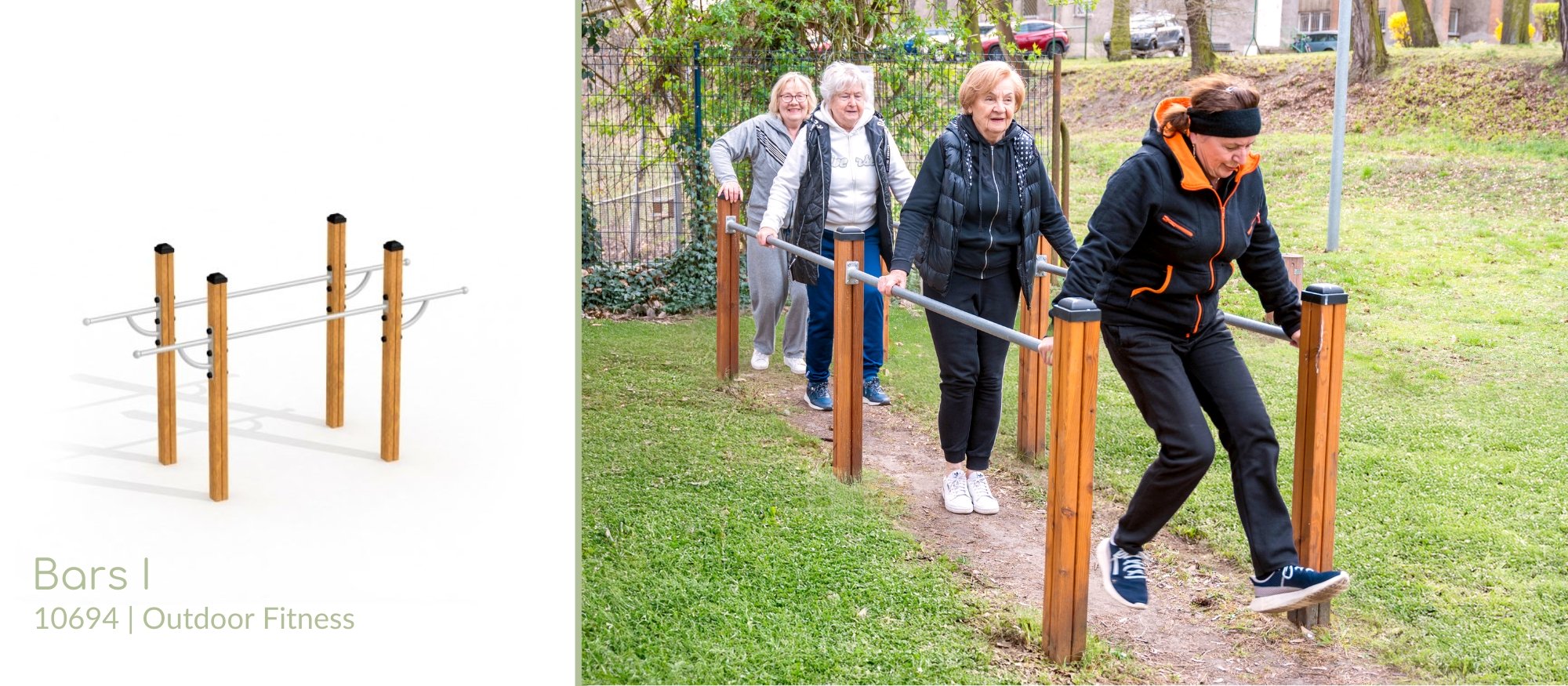 Aktywne seniorki Siłownia Zewnętrzna
