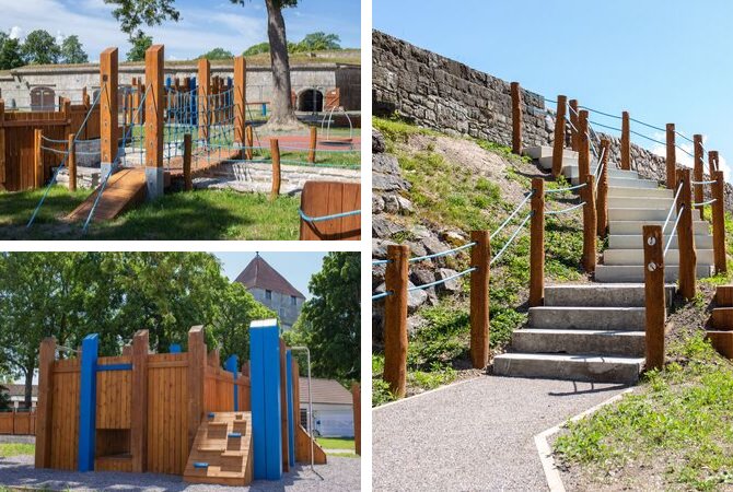 Lars Laj Playground Kuressaare Castle Lars Laj Playground Kuressaare Castle