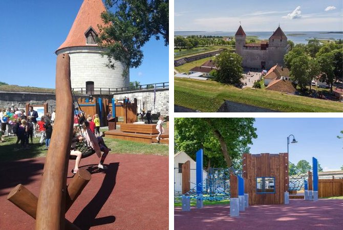 Lars Laj Playground Kuressaare Castle Lars Laj Playground Kuressaare Castle