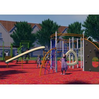 Metal Climbing Frame - Solaris_1304