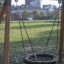 Single Swing (BNS 90cm) with tire-like seat in a playground