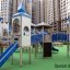 Citadel castle with slide on playground