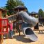 Playground Citadel castle with slide.