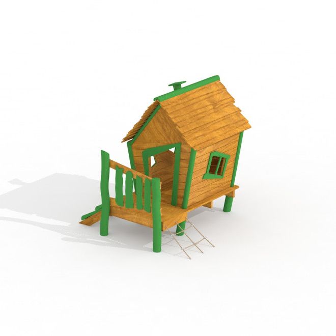 Britta's Playhouse, Play houses, Playground equipment | LARS LAJ