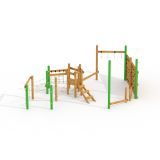 Spillikins wooden playhouse