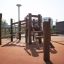 Spillikins wooden playhouse on a playground