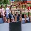 Children playing in the Theseus maze outdoor playground