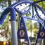 Wheelchair Swing in a park for disabled users.