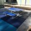 Outdoor 'Table & Bench HPL for Kids' set in playground area.