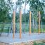 Outdoor Pull Bar for exercise and fitness in a park setting.