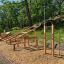 Outdoor fitness equipment Bars II in a park.