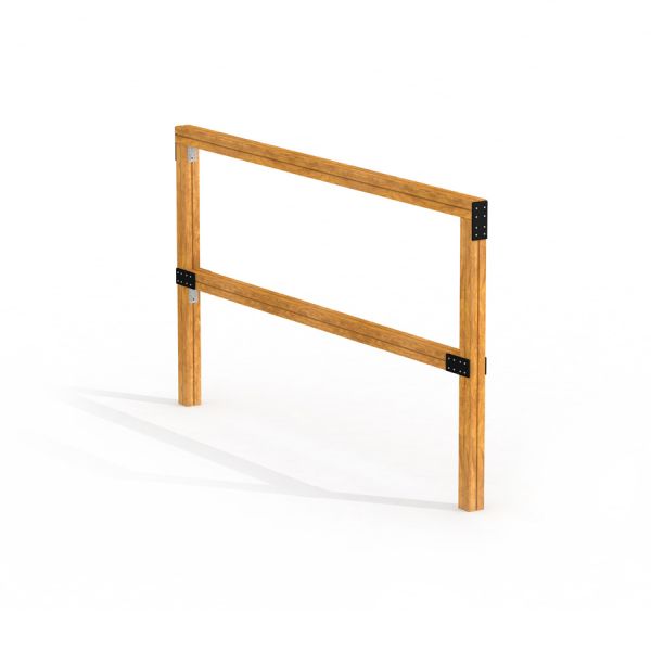 Wooden Stretching Bar for outdoor exercise