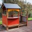 Veranda House single playhouse on outdoor playground