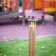 Magnifying glass for children in a playground