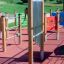 Outdoor Tube Bells playground equipment for children.