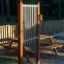 Outdoor musical instrument Tube Bells for playgrounds.