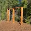 Outdoor wooden climbing frame for children, Irish Table