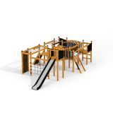 Searober Castle Nature II castle with slide