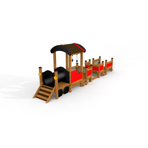 with cars train playhouse, Play houses, Playground equipment