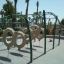 Outdoor Caterpillar climbing net playground equipment