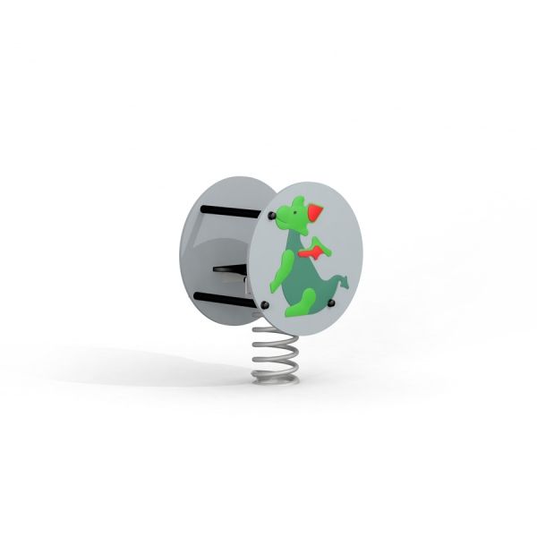 Baby Dragon rocking toy on spring