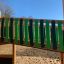 Playground equipment Jungle castle with slide.