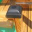 Wooden structure component of Bus playground equipment.
