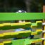 Child playing with Find Pairs Board educational playground toy.