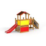 Country House playhouse with slide