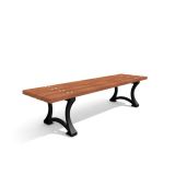 Bordeaux Bench w/o Backrest