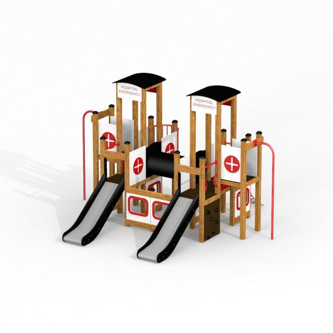 Hospital, Climbing, Playground equipment | LARS LAJ® (10869)