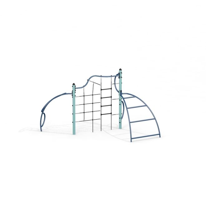 Steel structure Cassiopeia for playground climbing and play