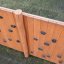 Wooden Climbing Wall for Outdoor Playground.