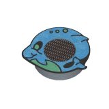 Dolphin round trampoline