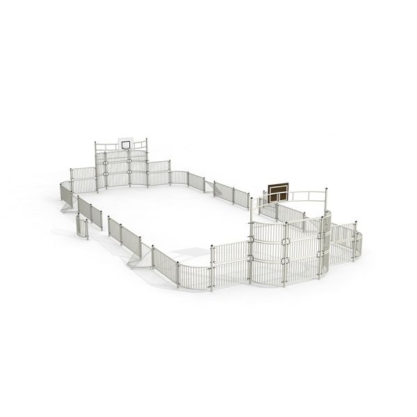 Sport Arena w/Mini Goals 9x20 m with fencing