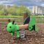 Grasshopper rocking spring rider in playground