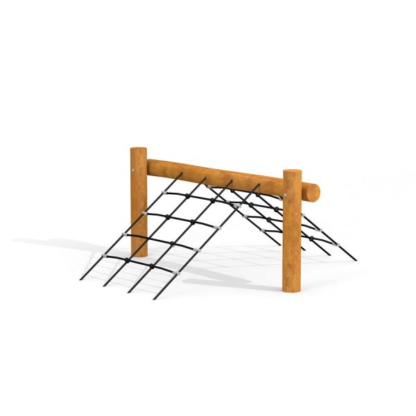 Wooden Dragonfly climbing net for children's playground