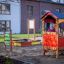 Children's playground with Blackboard 156 cm.