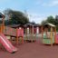 Epsilon inclusive playground for kids with slides and interactive panels.